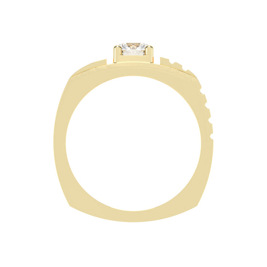 075Ct Round Shape Rings 