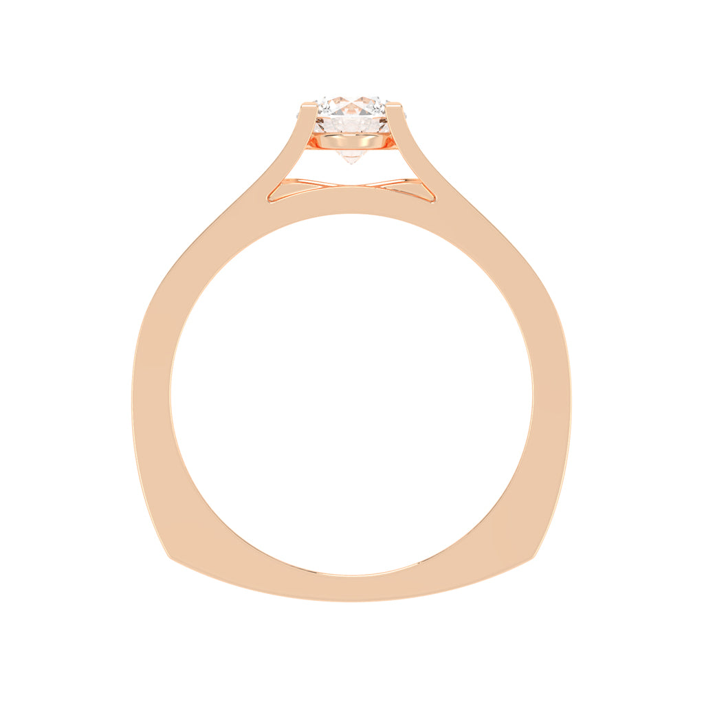 0.75Ct Round Shape Rings