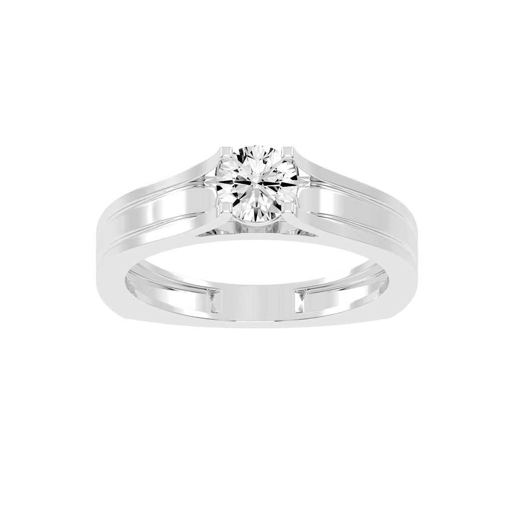0.75Ct Round Shape Rings