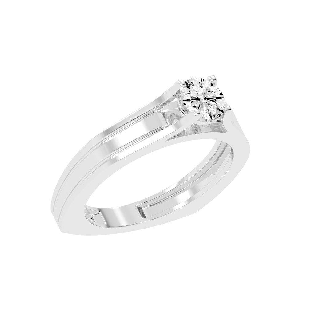 0.75Ct Round Shape Rings