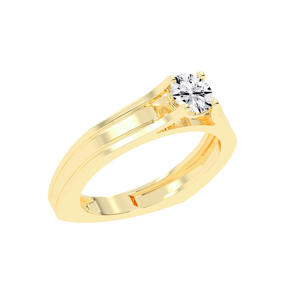 0.75Ct Round Shape Rings