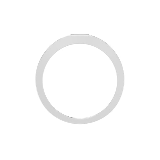 Twirling Elegance Buguette Shape Rings