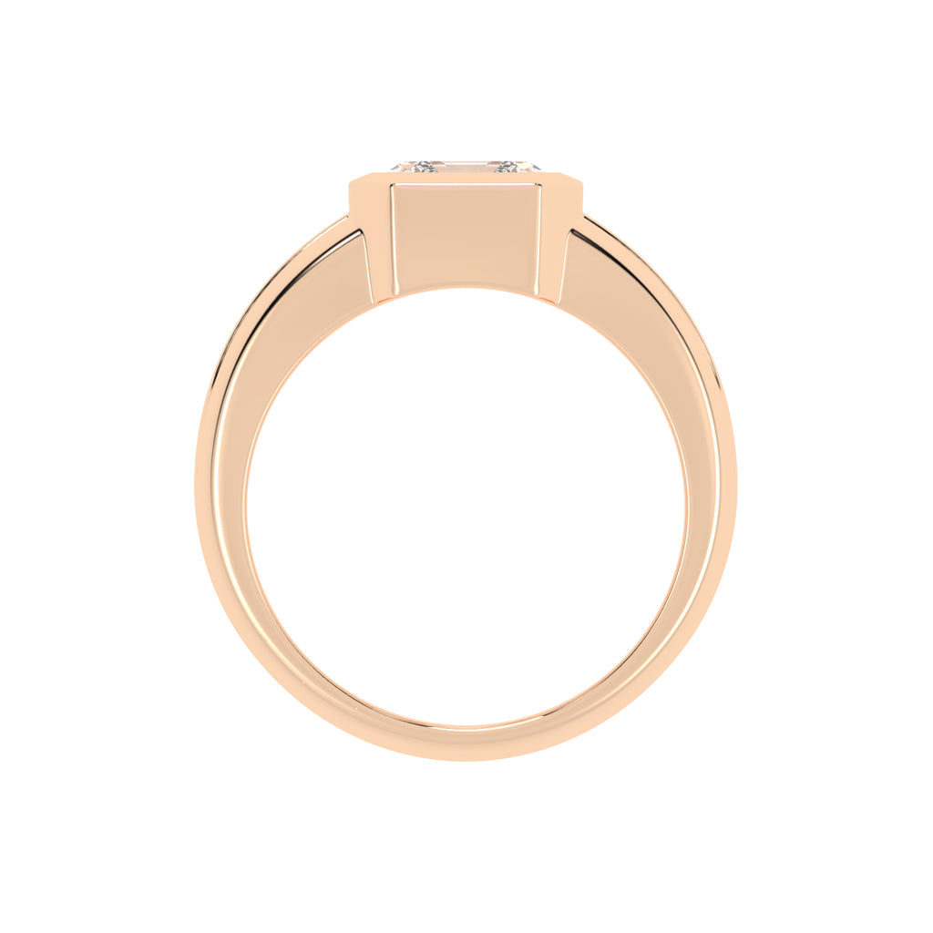 2.50Ct Asscher Shape Rings