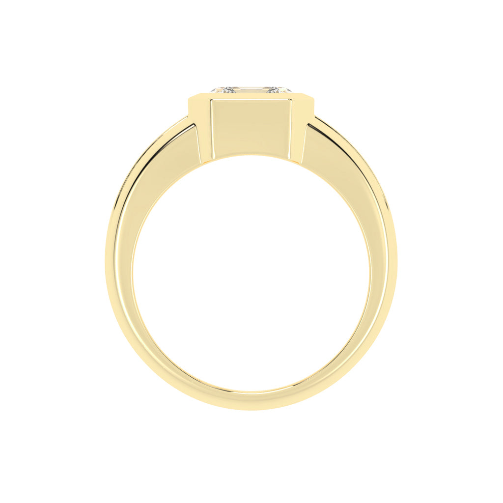 2.50Ct Asscher Shape Rings