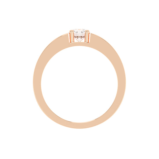 0.50 Ct Round Shape Rings