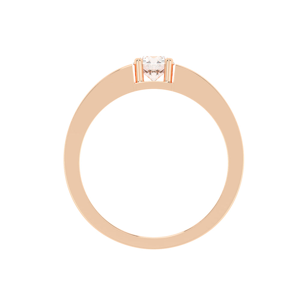 050 Ct Round Shape Rings