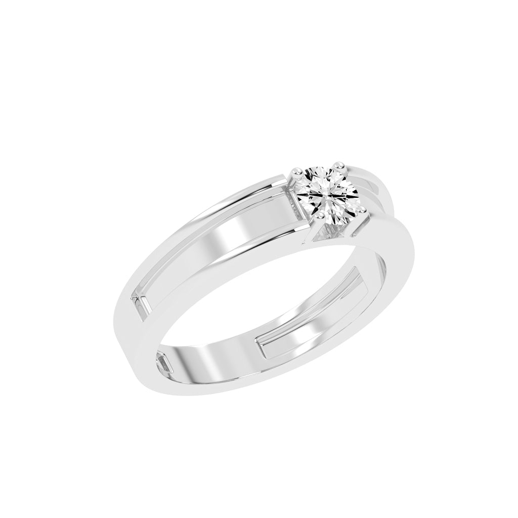 050 Ct Round Shape Rings