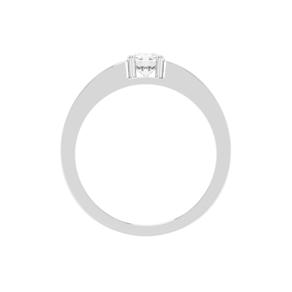 050 Ct Round Shape Rings