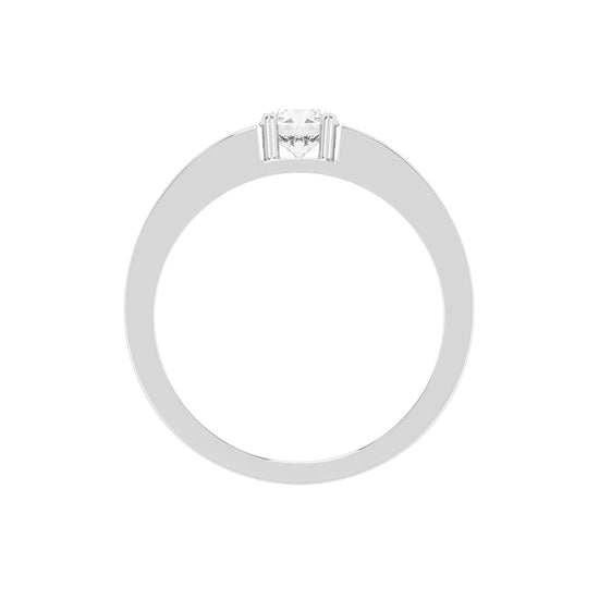 050 Ct Round Shape Rings