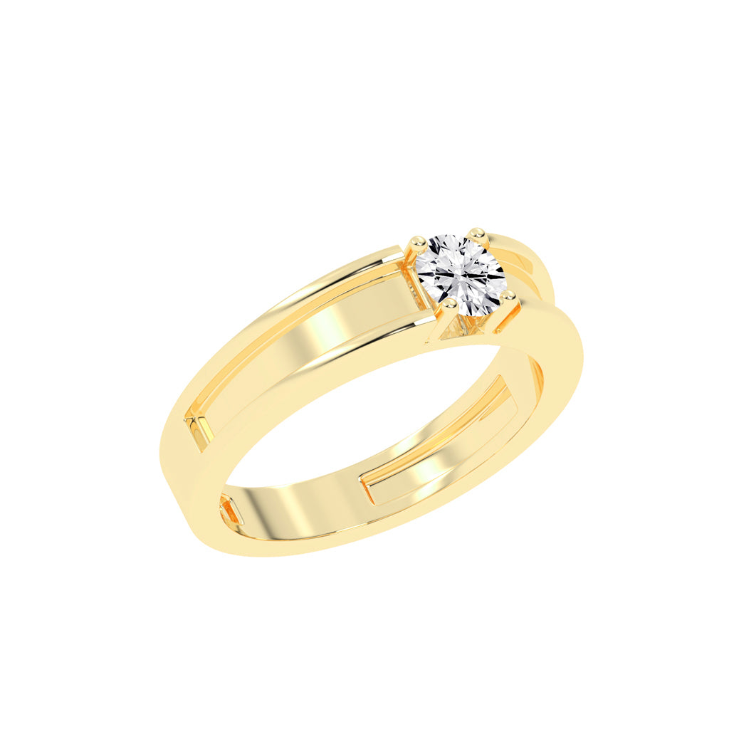 050 Ct Round Shape Rings