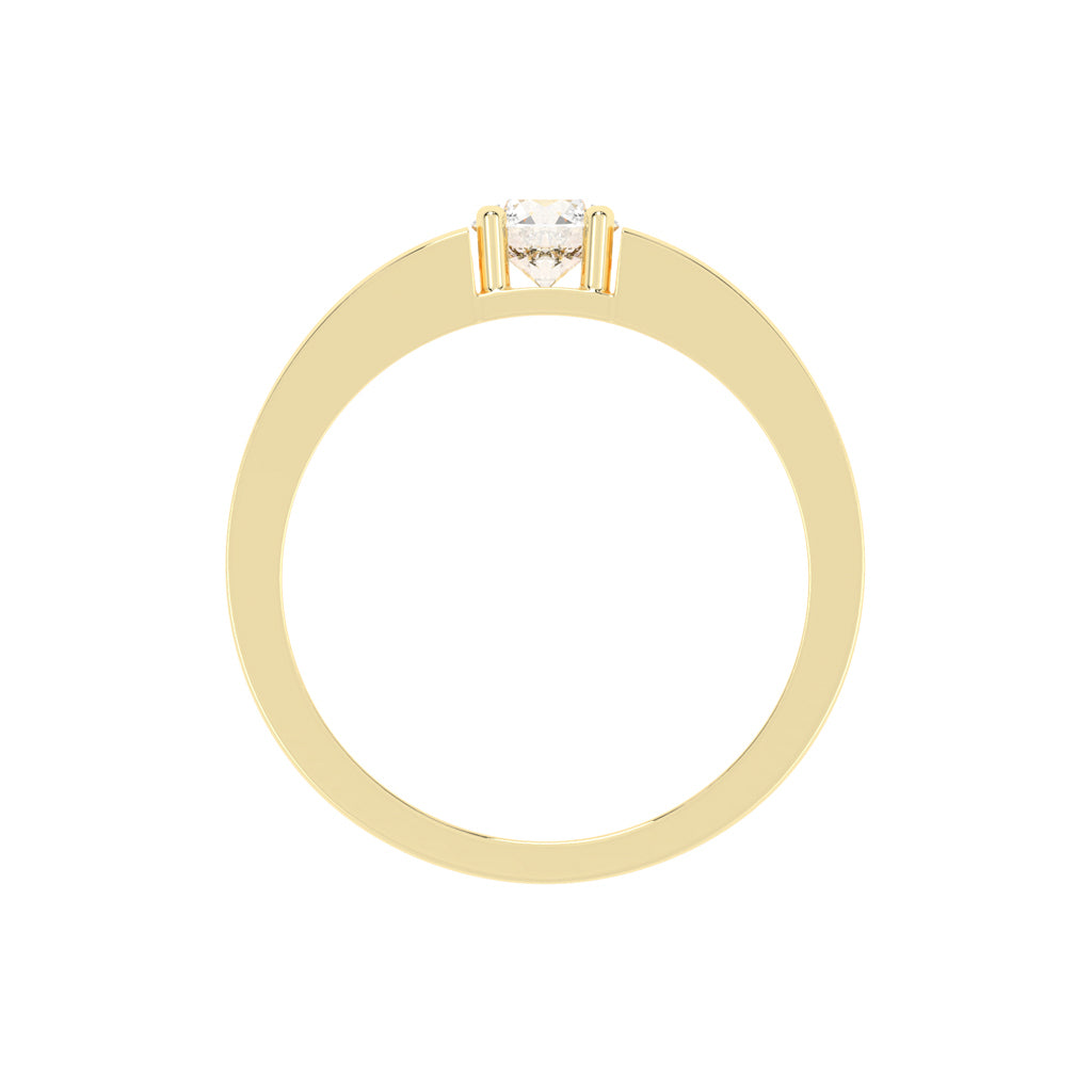 050 Ct Round Shape Rings