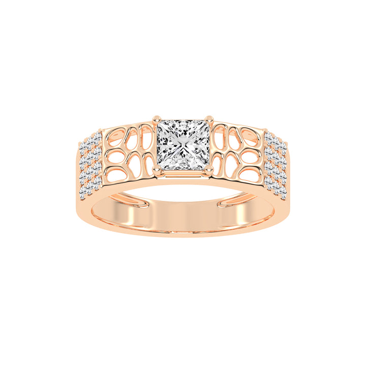 1.50Ct Princess Shape Solitaire