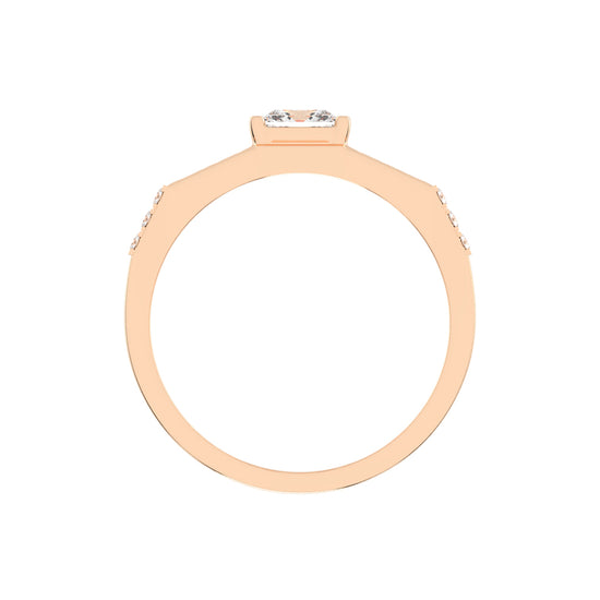 1.50Ct Princess Shape Solitaire
