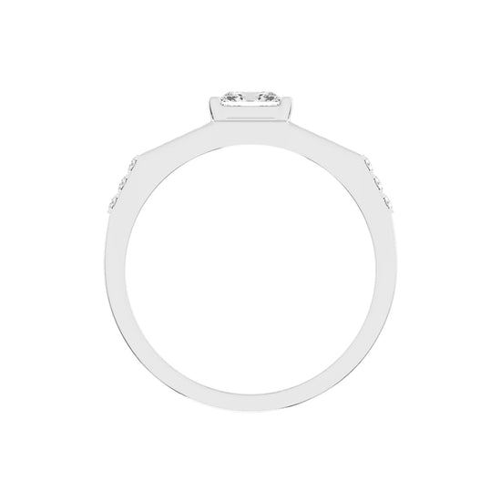 1.50Ct Princess Shape Solitaire