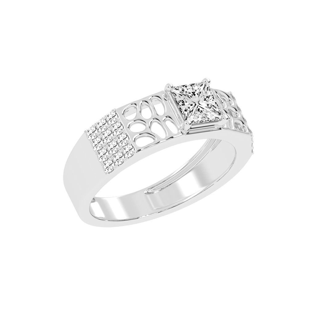 150Ct Princess Shape Solitaire