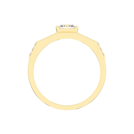1.50Ct Princess Shape Solitaire