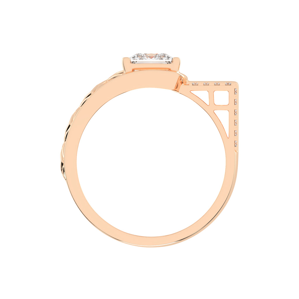 1.75Ct Princess Shape Solitaire