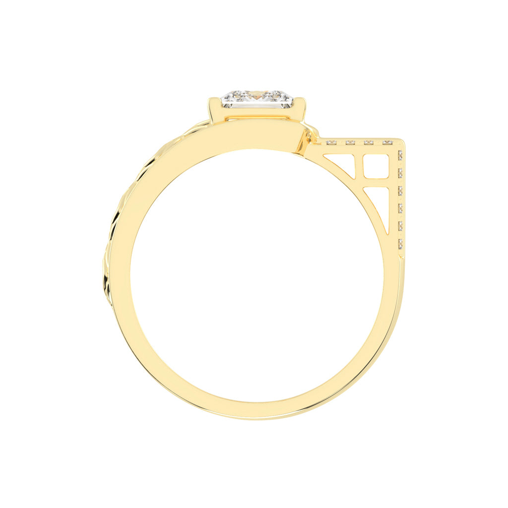 1.75Ct Princess Shape Solitaire