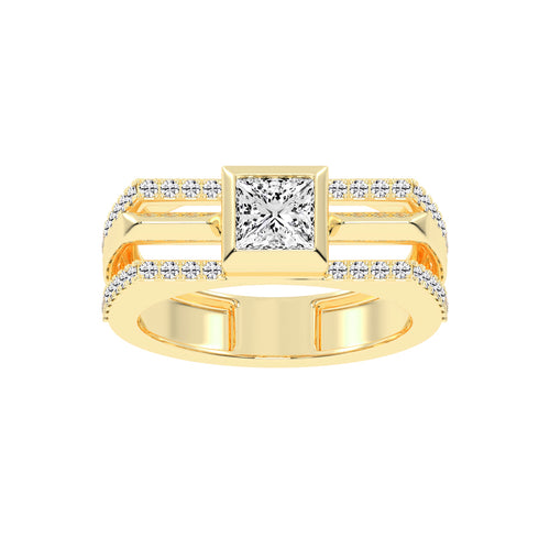150Ct Princess Shape Solitaire