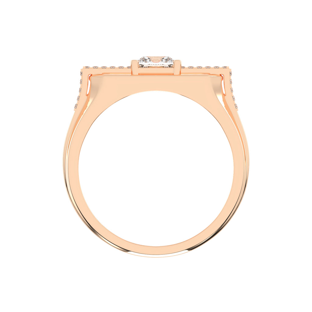 125Ct Princess cut Graceful Solitaire