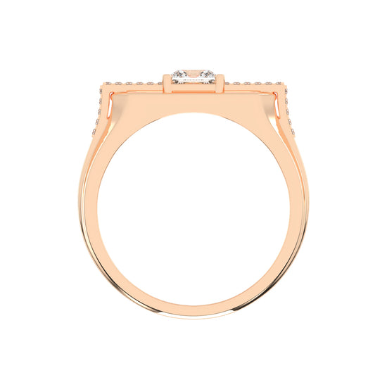125Ct Princess cut Graceful Solitaire