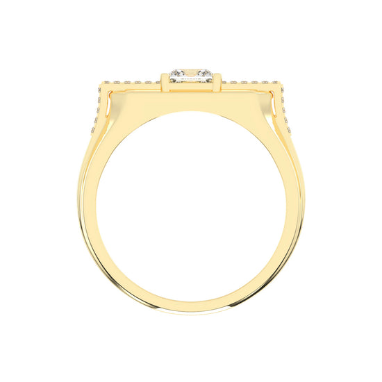 1.25Ct Princess cut Graceful Solitaire