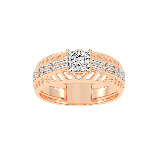 125Ct Princess Cut Solitaire