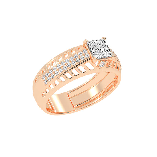 125Ct Princess Cut Solitaire