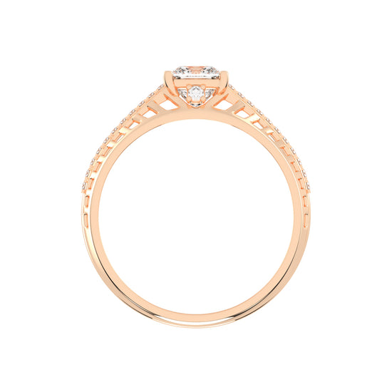 125Ct Princess Cut Solitaire