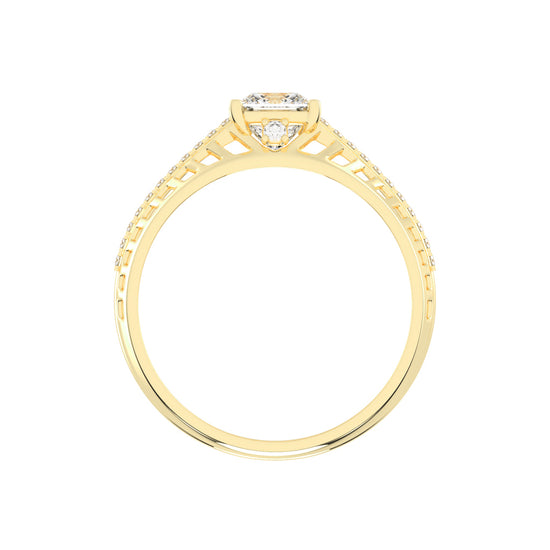 125Ct Princess Cut Solitaire