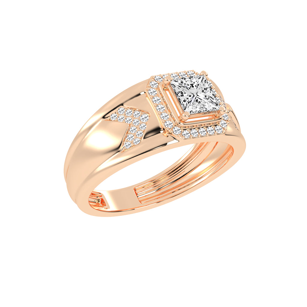 125Ct Princess Shape Solitaire