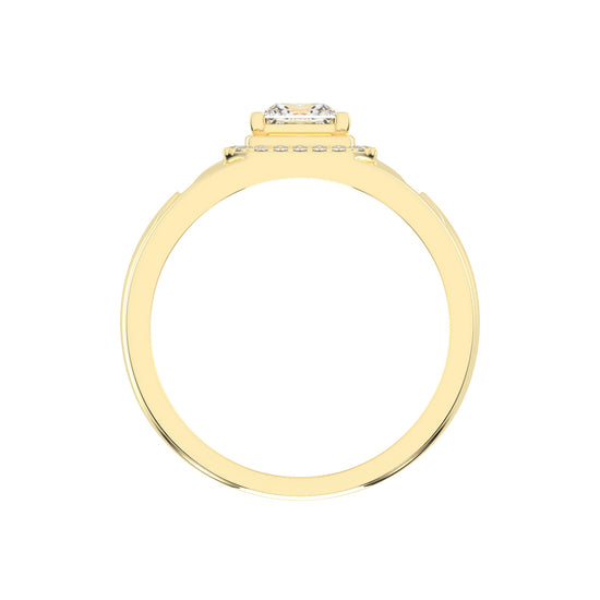 1.25Ct Princess Shape Solitaire