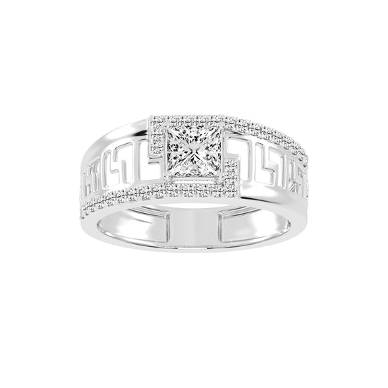 1.25Ct Princess Shape Solitaire
