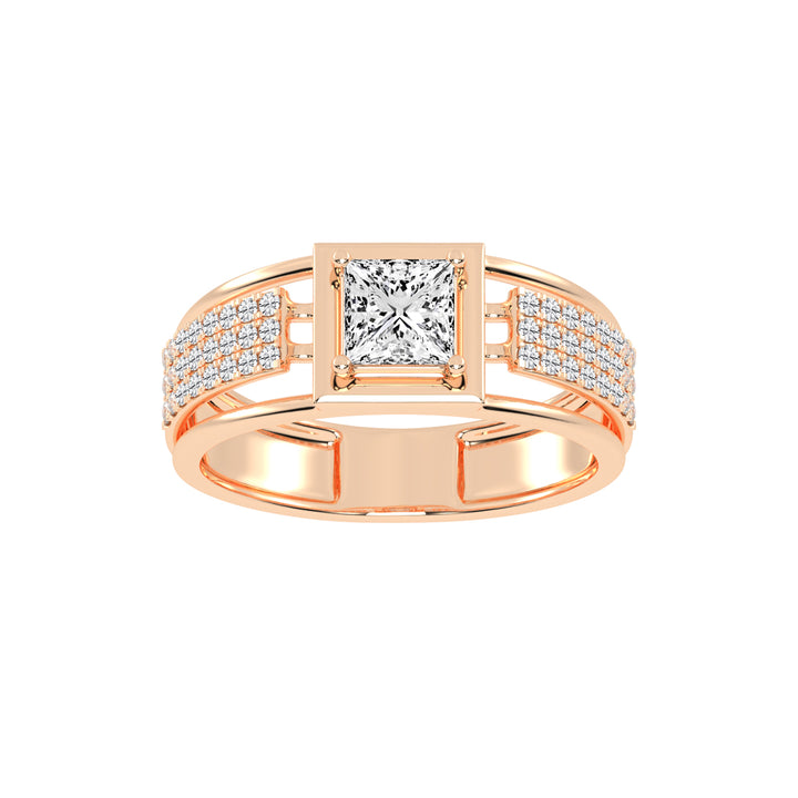 1.50Ct Princess Shape Solitaire