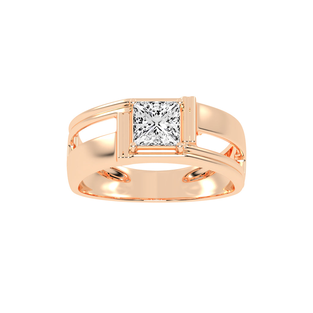 1Ct Princess Shape Solitaire