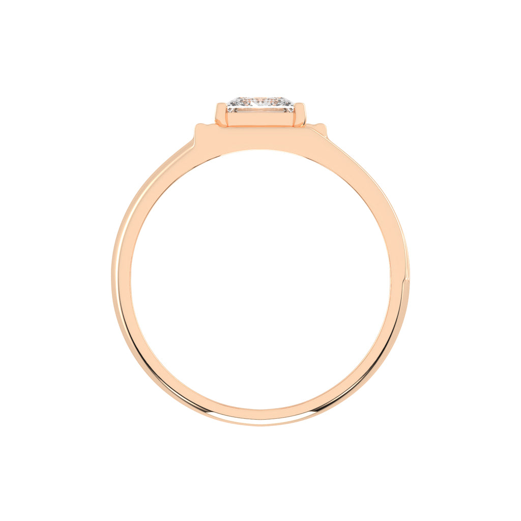 1Ct Princess Shape Solitaire