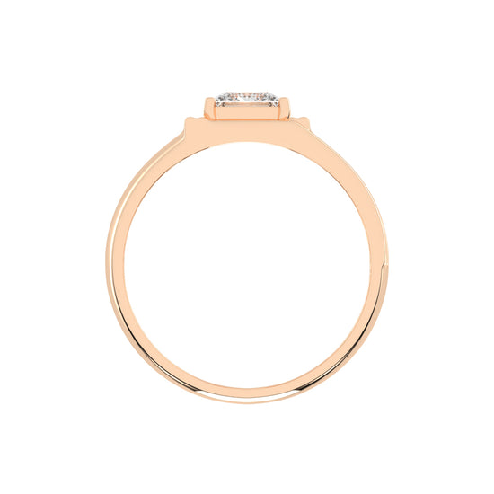 1Ct Princess Shape Solitaire
