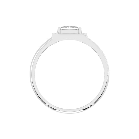 1Ct Princess Shape Solitaire