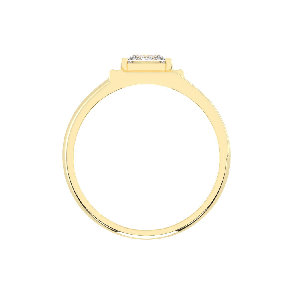 1Ct Princess Shape Solitaire