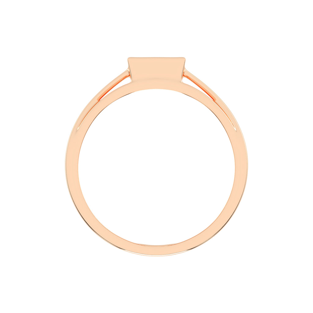 1.00Ct Princess Shape Solitaire