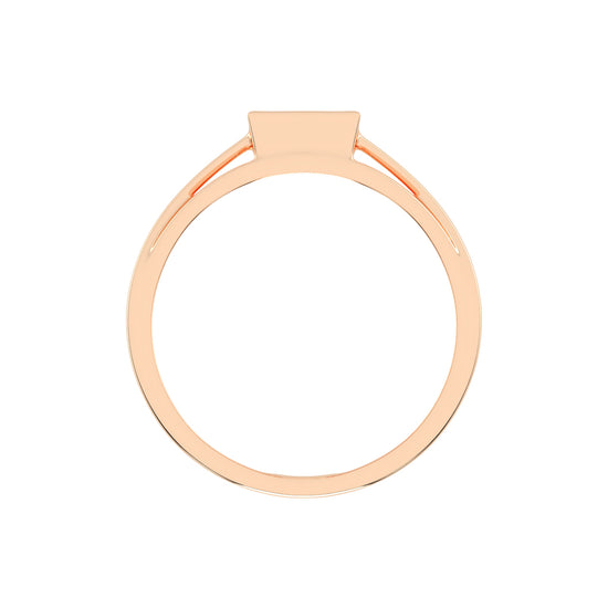 1.00Ct Princess Shape Solitaire