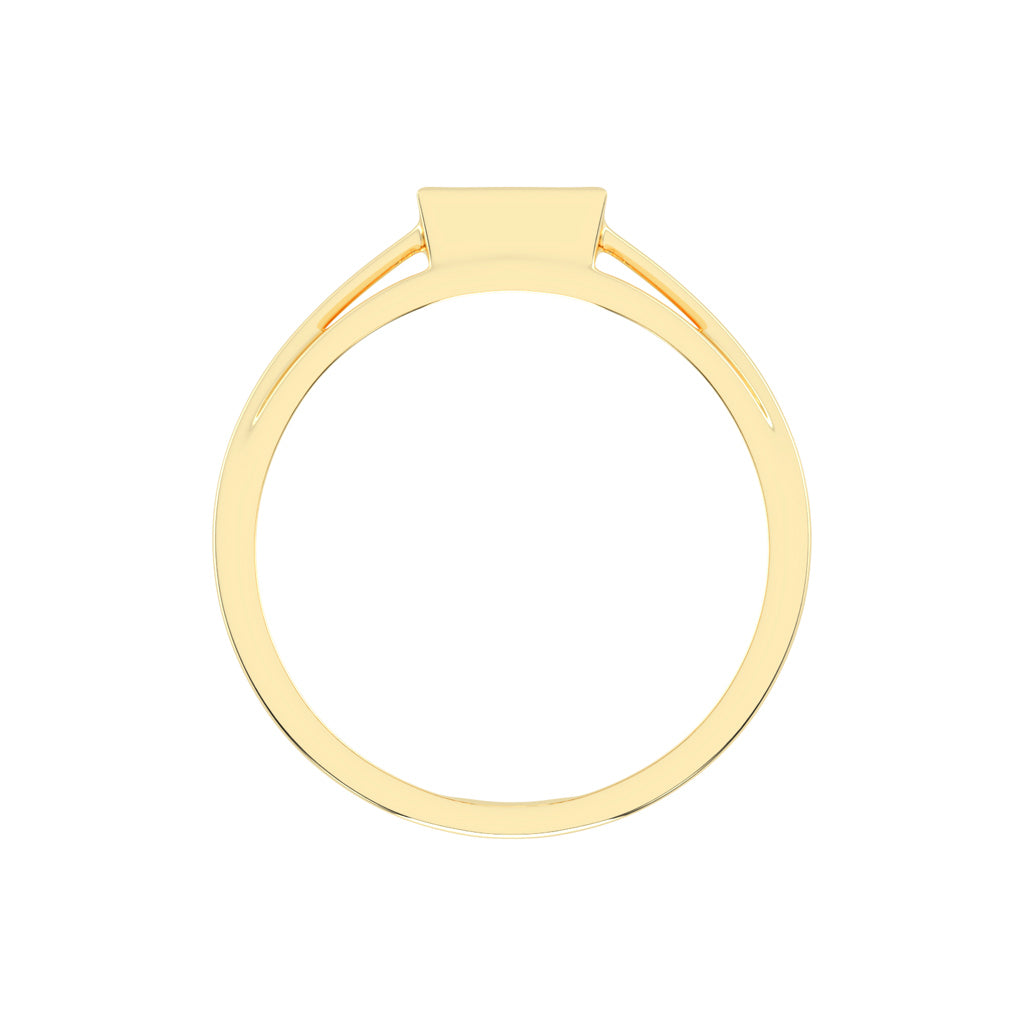 1.00Ct Princess Shape Solitaire