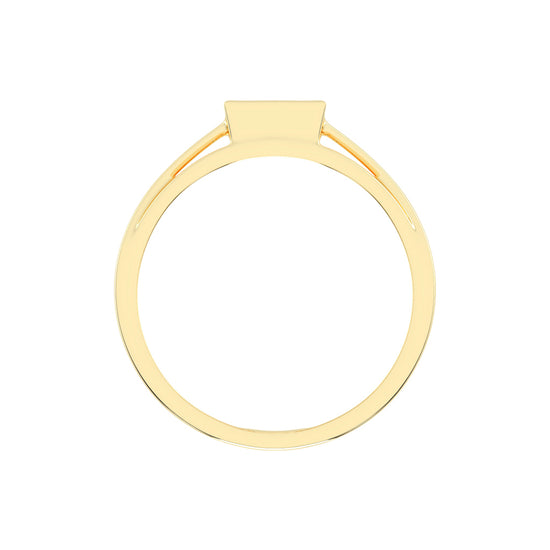 1.00Ct Princess Shape Solitaire