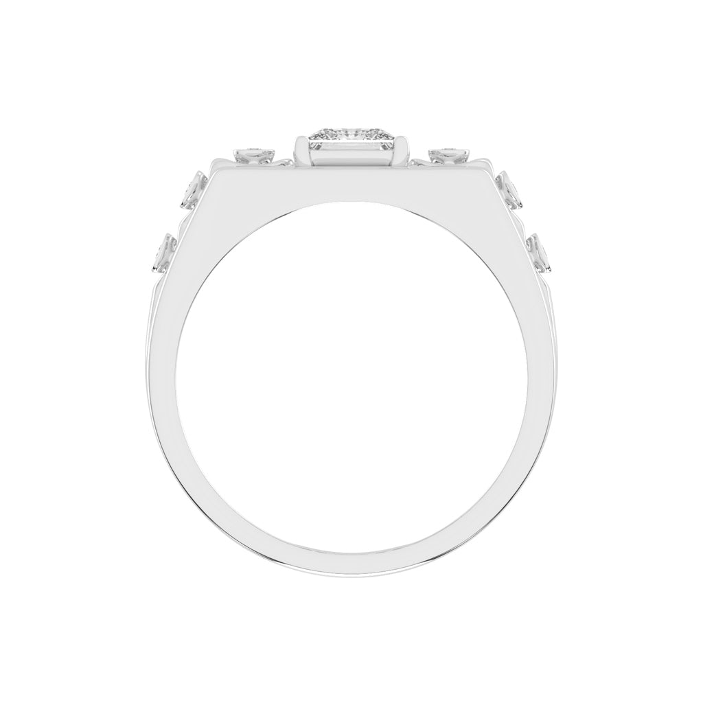 1Ct Princess Cut Solitaire