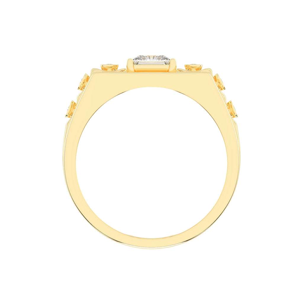 1Ct Princess Cut Solitaire