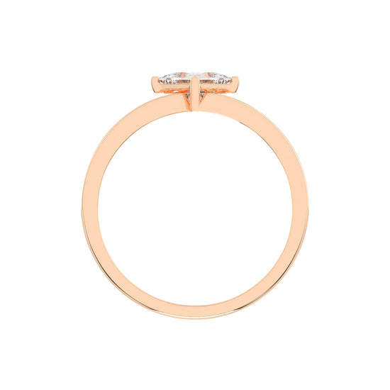 100Ct Princess Shape Solitaire