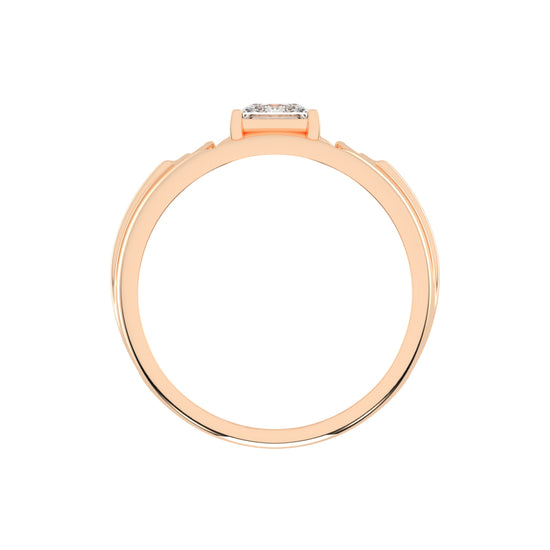 1.00Ct Princess Shape Solitaire