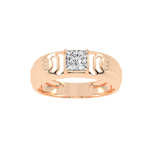 1.00Ct Princess Shape Solitaire