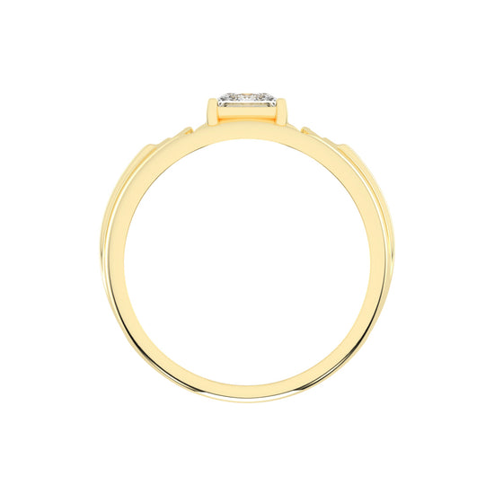 1.00Ct Princess Shape Solitaire