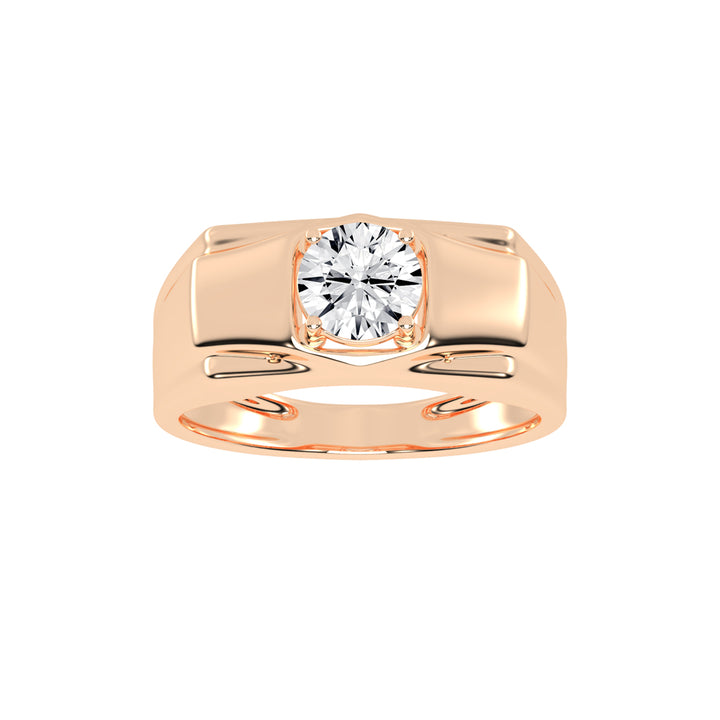 1.00Ct Round Shape Solitaire